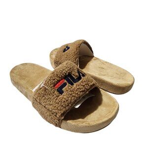 Fila Fuzzy Drifter Womens Slide Sandals Size 9 (Run Big)‎